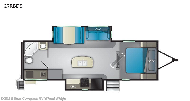 Used 2020 Heartland North Trail 27RBDS available in Wheat Ridge, Colorado