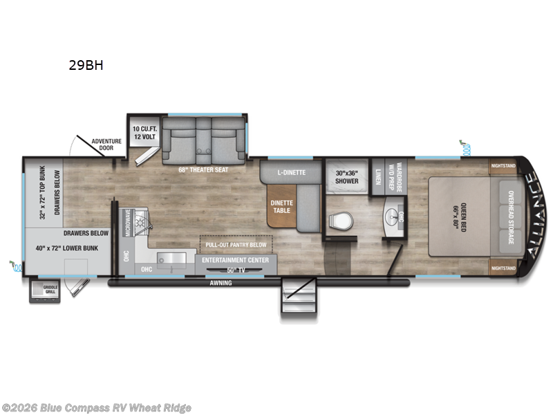 New 2027 Alliance RV Avenue All-Access 29BH available in Wheat Ridge, Colorado