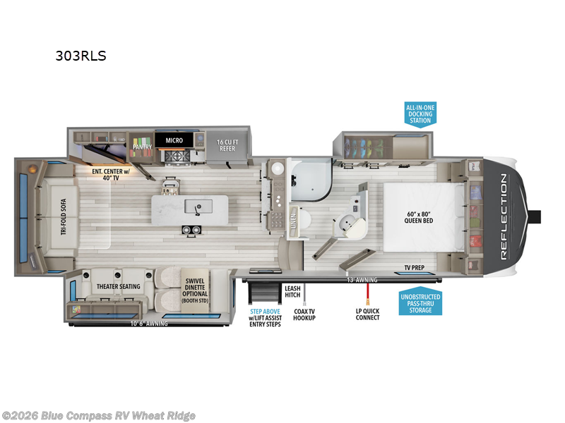 Used 2025 Grand Design Reflection 303RLS available in Wheat Ridge, Colorado
