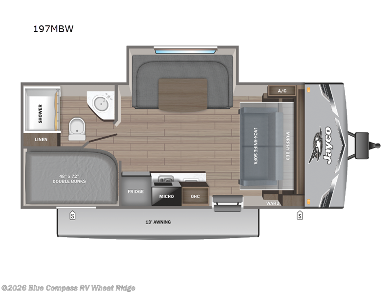 Used 2025 Jayco Jay Flight SLX 197MBW available in Wheat Ridge, Colorado