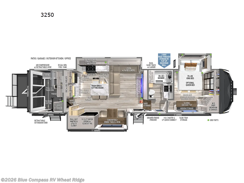 New 2027 Brinkley RV Model G 3250 available in Wheat Ridge, Colorado