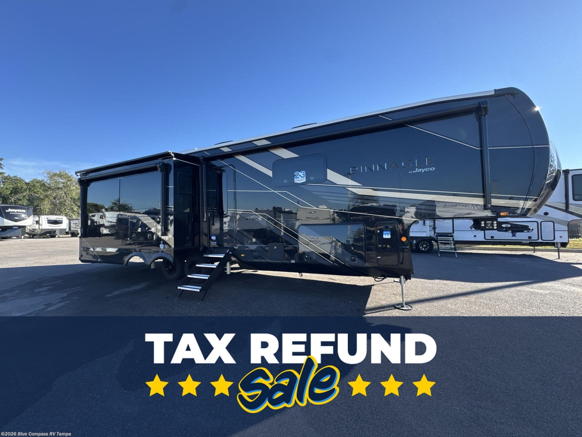 New 2026 Jayco Pinnacle 36FBTS available in Dover, Florida