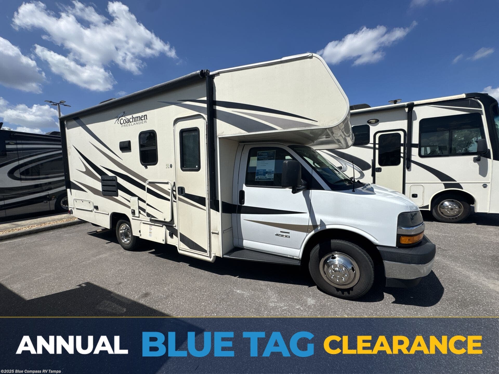 Used 2020 Coachmen Freelander 21RS Chevy 3500 available in Dover, Florida
