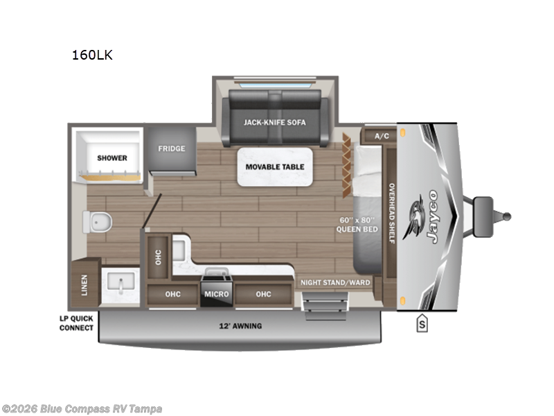 New 2026 Jayco Jay Flight SLX 160LK available in Dover, Florida