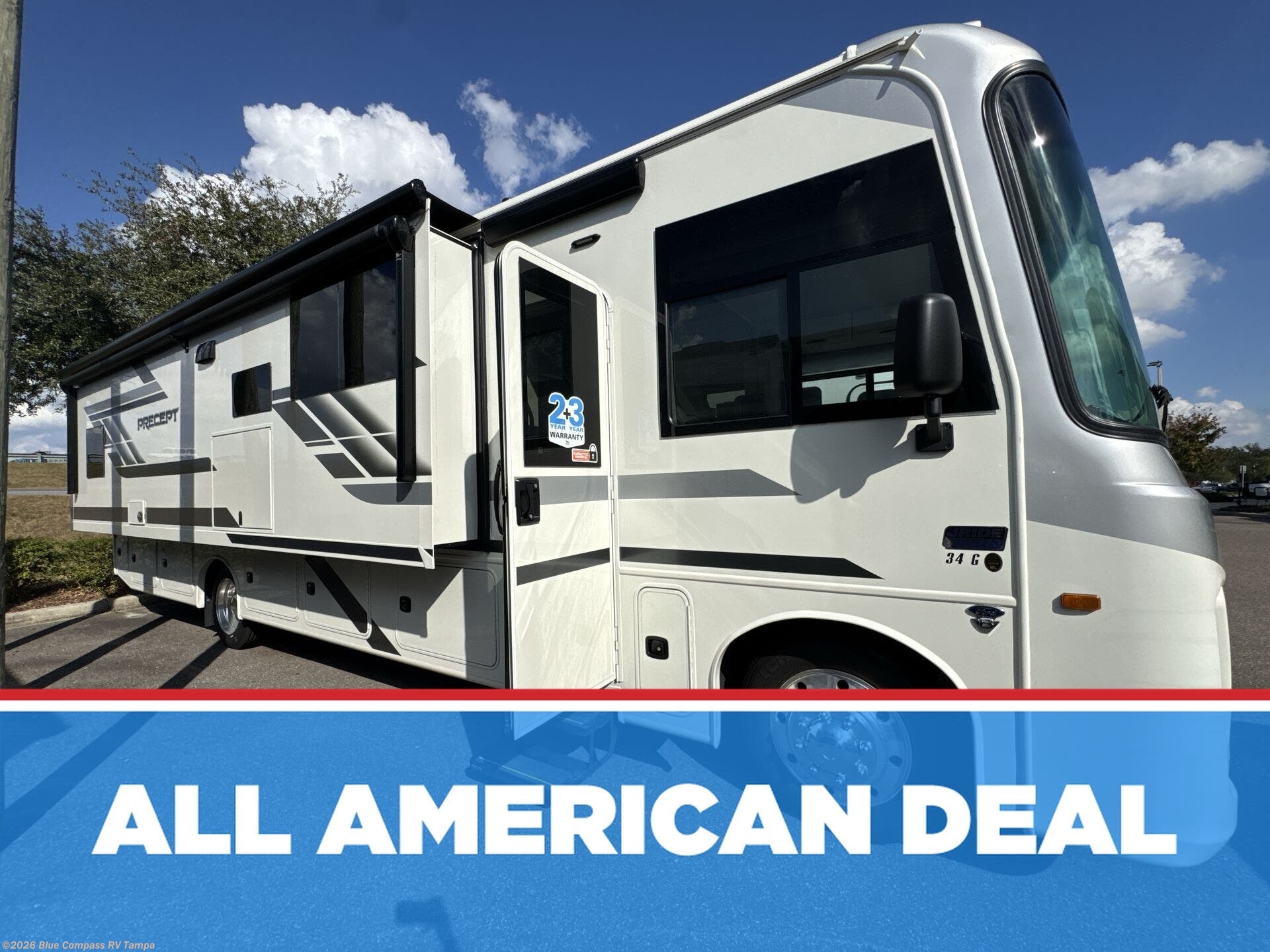 New 2026 Jayco Precept 34G available in Dover, Florida