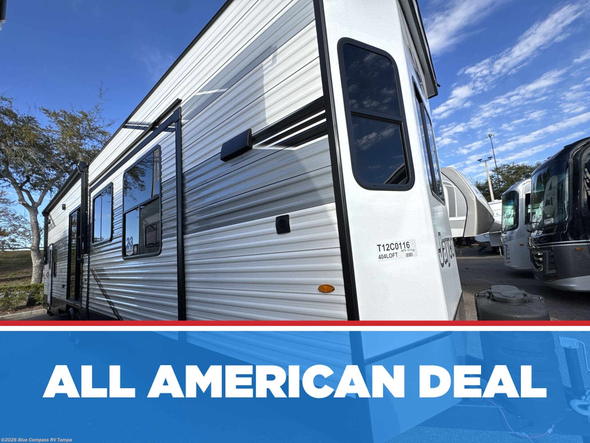 New 2026 Jayco Jay Flight Bungalow 404LOFT DS available in Dover, Florida