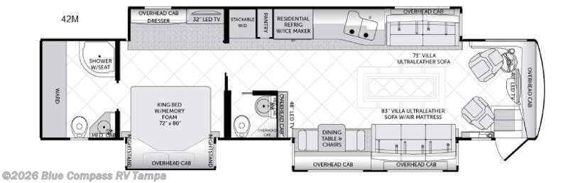 Used 2016 American Coach American Tradition 42M available in Dover, Florida