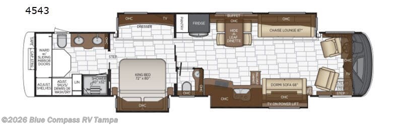 Used 2019 Newmar London Aire 4543 available in Dover, Florida