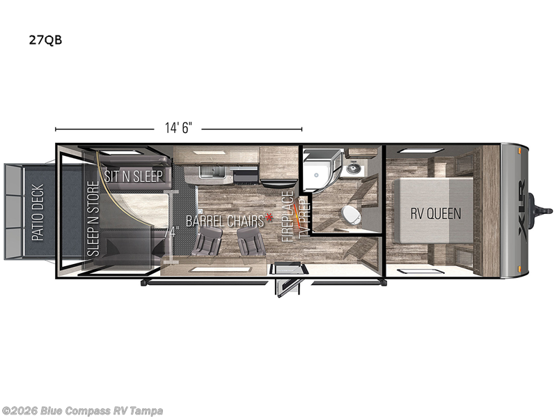 Used 2022 Forest River XLR Boost 27QB available in Dover, Florida