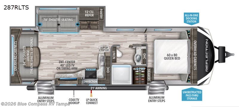 Used 2020 Grand Design Reflection 287RLTS available in Dover, Florida