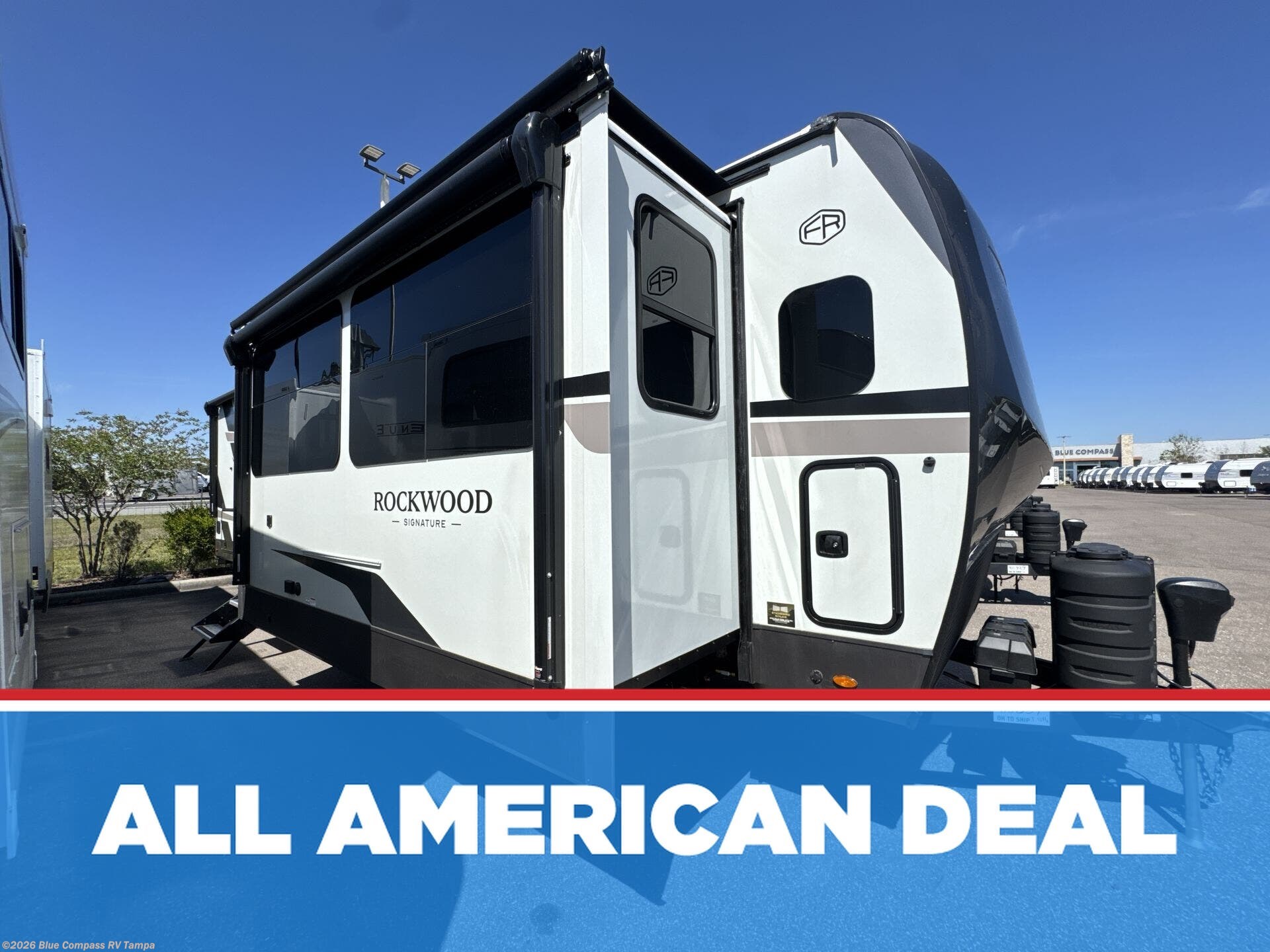 New 2026 Forest River Rockwood Signature 8339FK available in Dover, Florida