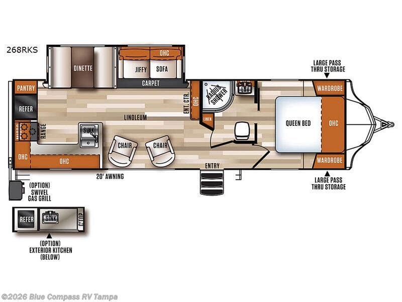Used 2018 Forest River Vibe 268RKS available in Dover, Florida
