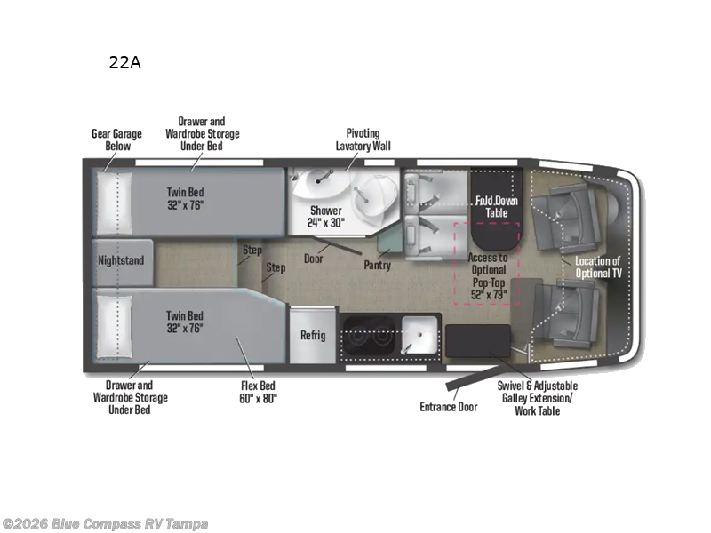 Used 2025 Winnebago Ekko 22A available in Dover, Florida