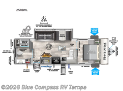 Used 2024 Forest River Salem Hemisphere Hyper-Lyte 25RBHL available in Dover, Florida