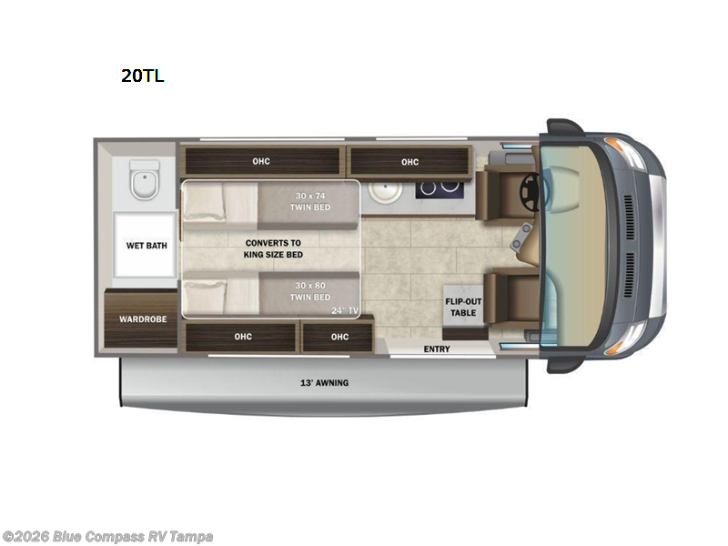 Used 2023 Entegra Coach Ethos Li 20TL available in Dover, Florida