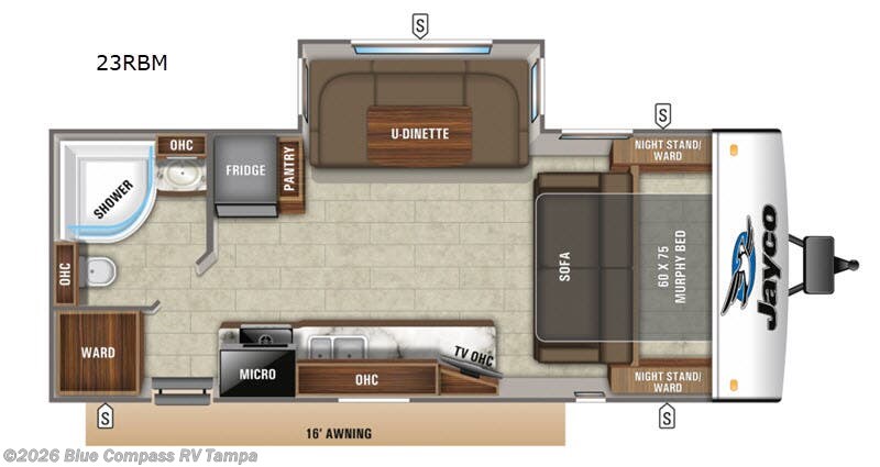 Used 2020 Jayco Jay Feather 23RBM available in Dover, Florida