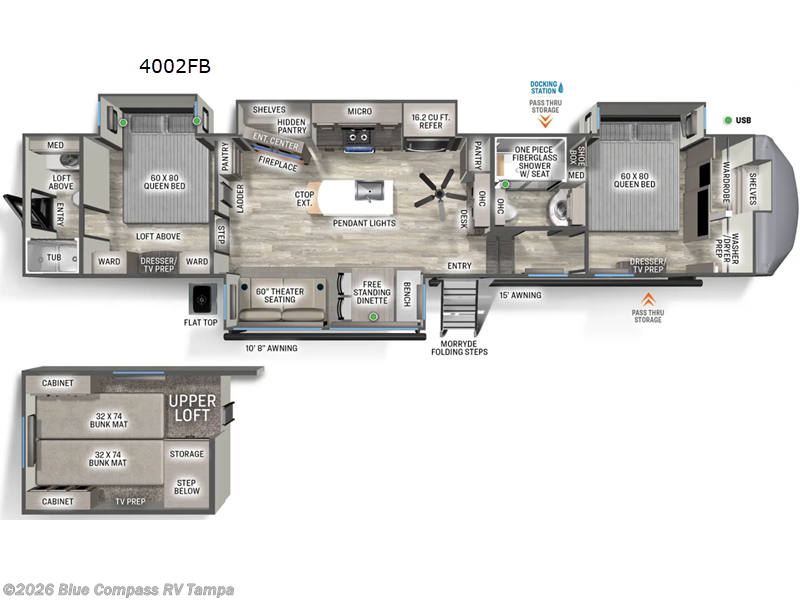Used 2025 Forest River Sierra 4002FB available in Dover, Florida