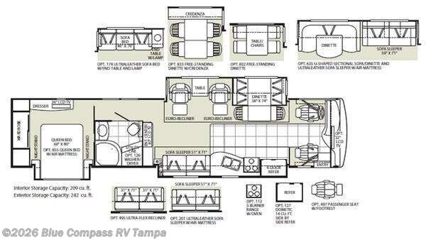Used 2010 Fleetwood Discovery 40X available in Dover, Florida