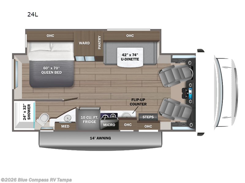 New 2027 Jayco Melbourne 24L available in Dover, Florida