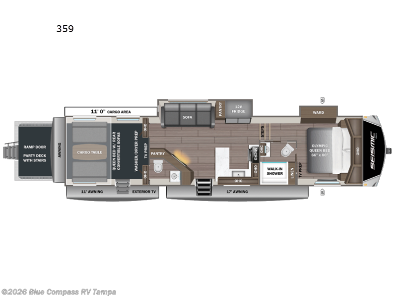 New 2027 Jayco Seismic 359 available in Dover, Florida