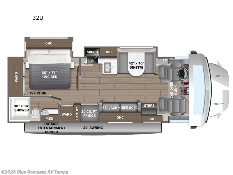 New 2026 Jayco Greyhawk XL 32U available in Dover, Florida