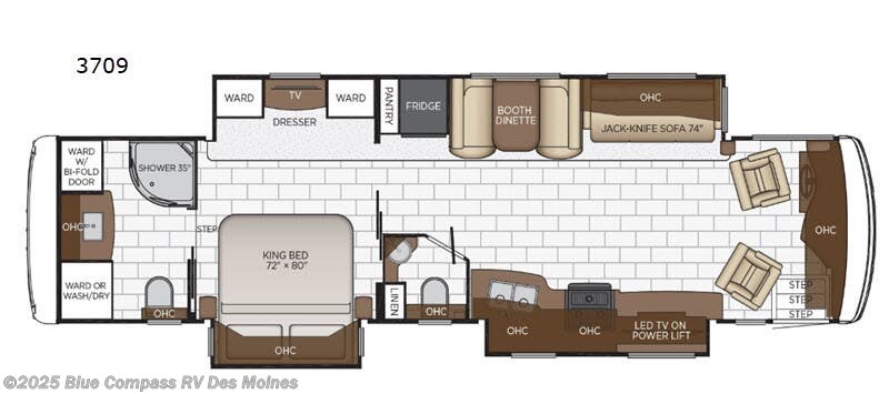 Used 2020 Newmar Kountry Star 3709 available in Altoona, Iowa
