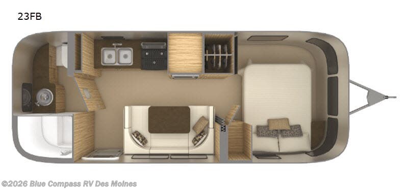 Used 2018 Airstream Flying Cloud 23FB available in Altoona, Iowa