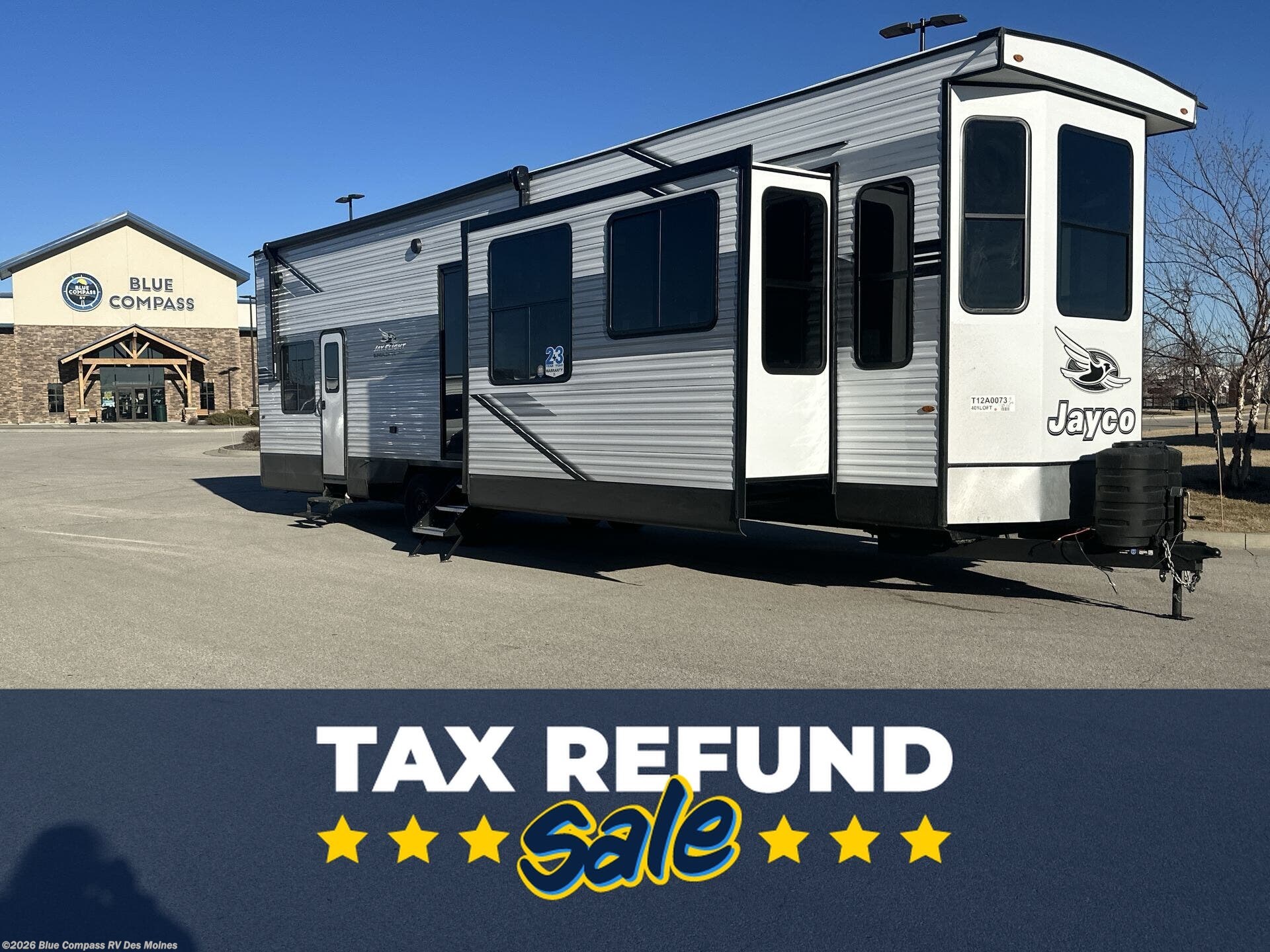 New 2026 Jayco Jay Flight Bungalow 401LOFT DS available in Altoona, Iowa