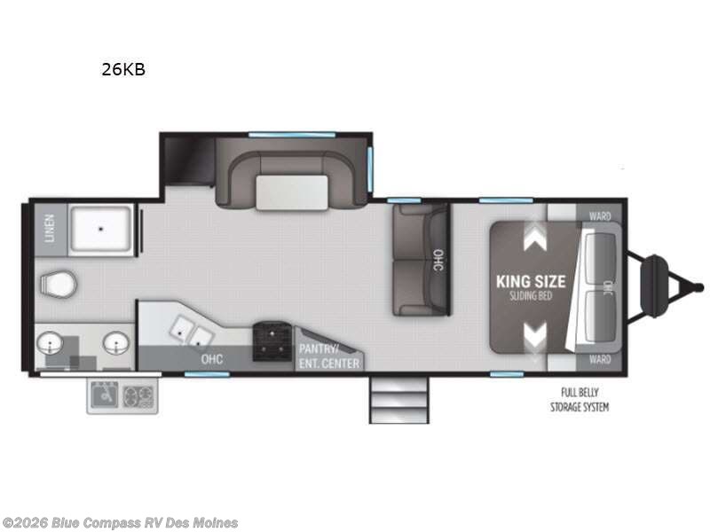 Used 2022 Cruiser RV Radiance Ultra Lite R-26KB available in Altoona, Iowa
