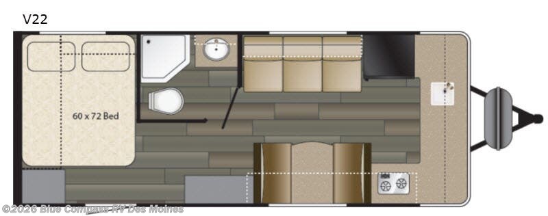 Used 2019 Heartland Terry Classic V22 available in Altoona, Iowa