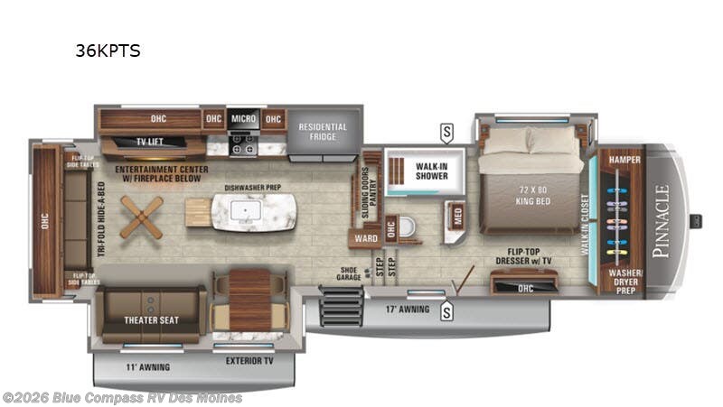 Used 2021 Jayco Pinnacle 36KPTS available in Altoona, Iowa