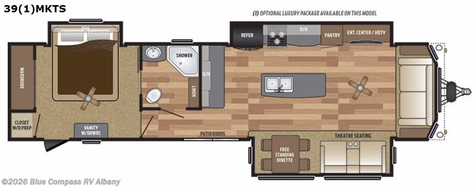 Used 2017 Keystone Retreat 391MKTS available in Latham, New York
