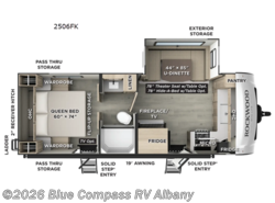 New 2026 Forest River Rockwood Mini Lite 2506FK available in Latham, New York