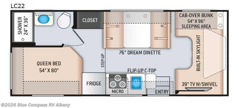 Used 2021 Thor Motor Coach Quantum LC LC22 Ford available in Latham, New York