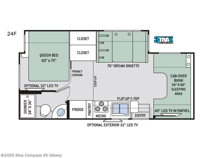 Used 2017 Thor Motor Coach Chateau 24F available in Latham, New York