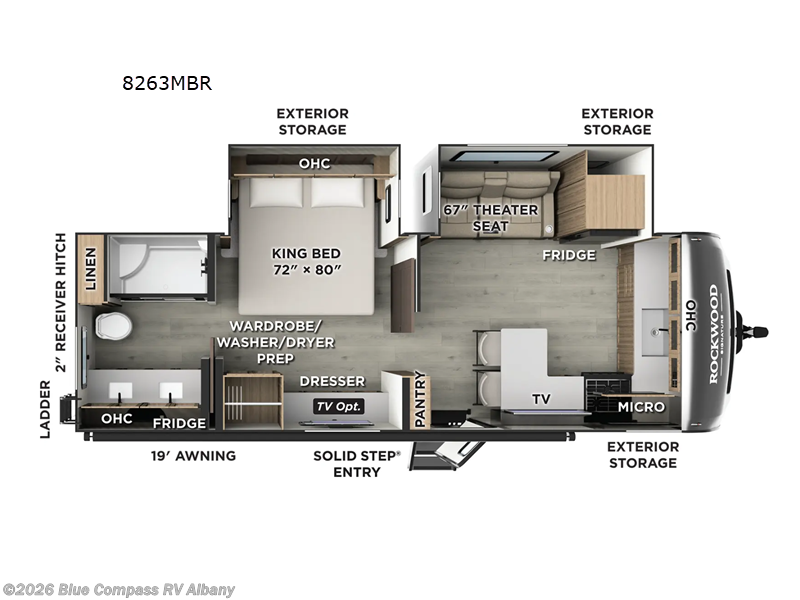 New 2026 Forest River Rockwood Signature 8263MBR available in Latham, New York