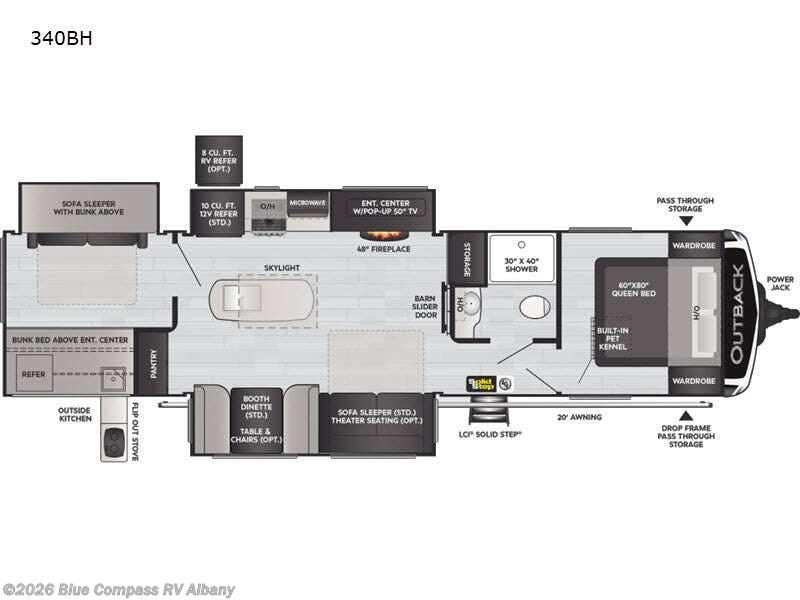 Used 2021 Keystone Outback 340BH available in Latham, New York