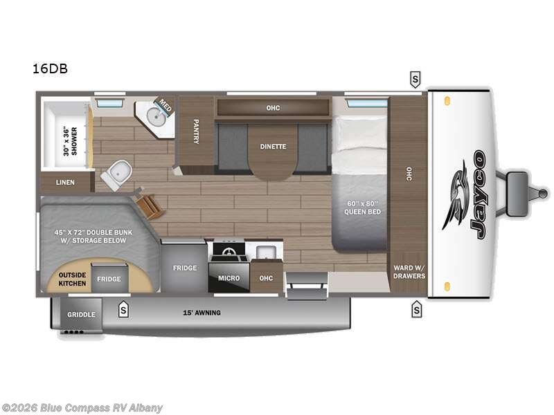 New 2026 Jayco Jay Feather Air 16DB available in Latham, New York