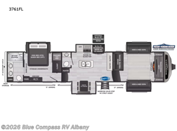 Used 2022 Keystone Montana 3761FL available in Latham, New York