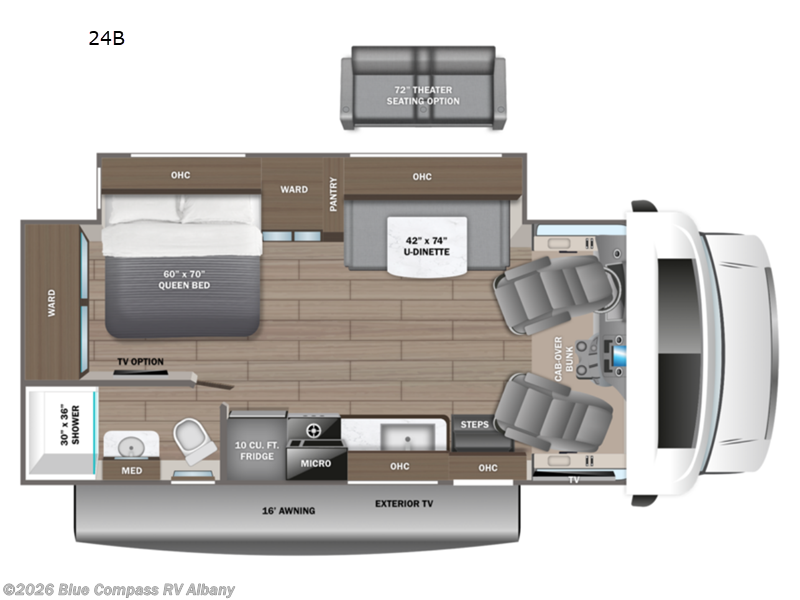 New 2027 Entegra Coach Odyssey 24B available in Latham, New York