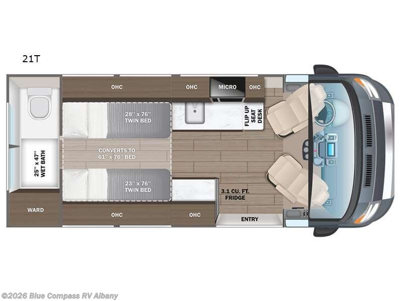 New 2027 Entegra Coach Expanse 21T available in Latham, New York