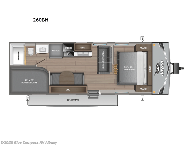 New 2027 Jayco Jay Flight SLX 260BH available in Latham, New York