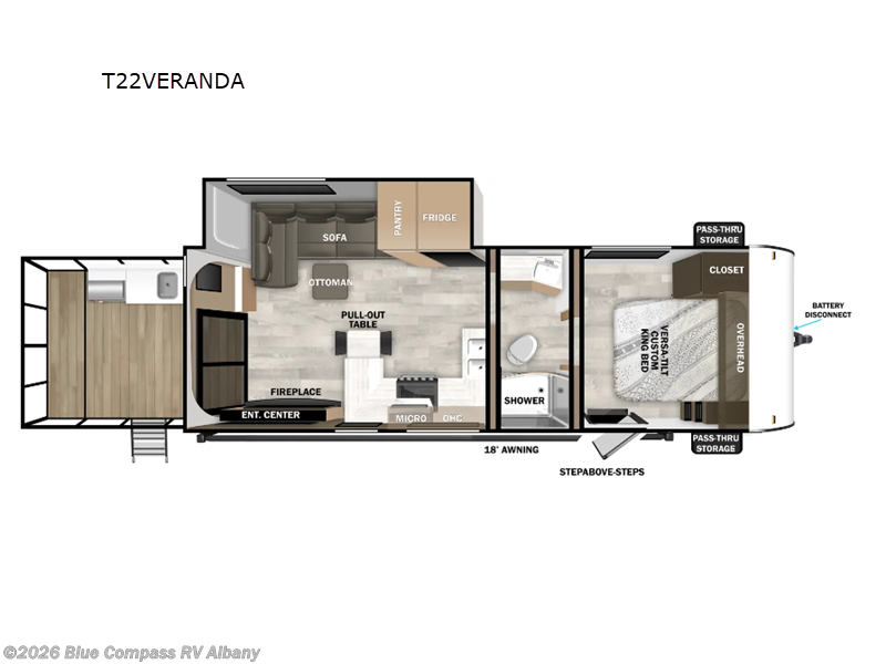 Used 2025 Forest River Wildwood X-Lite T22VERANDA available in Latham, New York