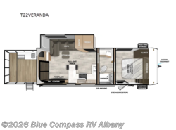 Used 2025 Forest River Wildwood X-Lite T22VERANDA available in Latham, New York