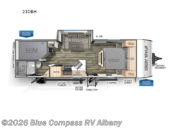 Used 2023 Forest River Cherokee Grey Wolf 23DBH available in Latham, New York