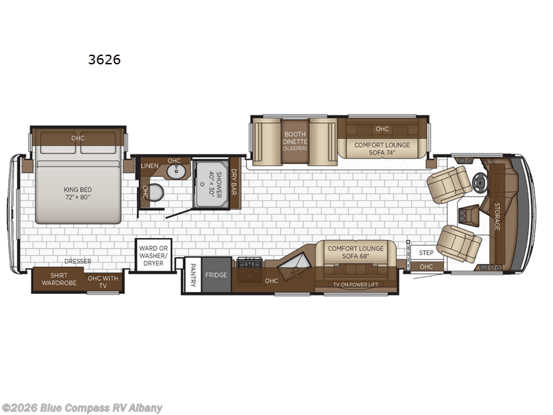 New 2027 Newmar Bay Star 3626 available in Latham, New York