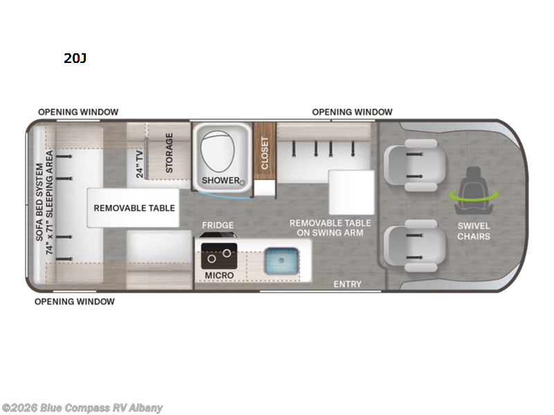 Used 2022 Thor Motor Coach Tellaro 20J available in Latham, New York