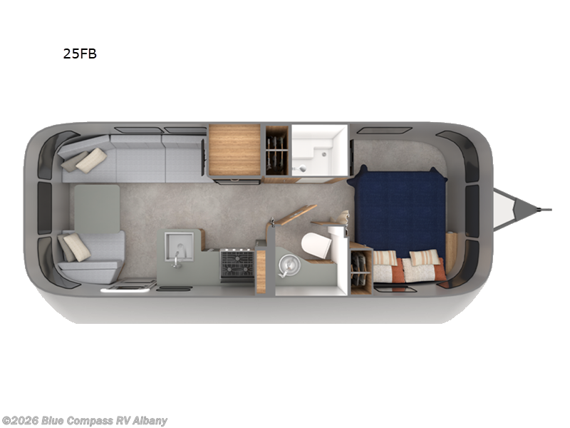 Used 2025 Airstream Trade Wind 25FB available in Latham, New York