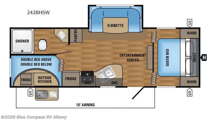 Used 2017 Jayco Jay Flight SLX 242BHSW available in Latham, New York