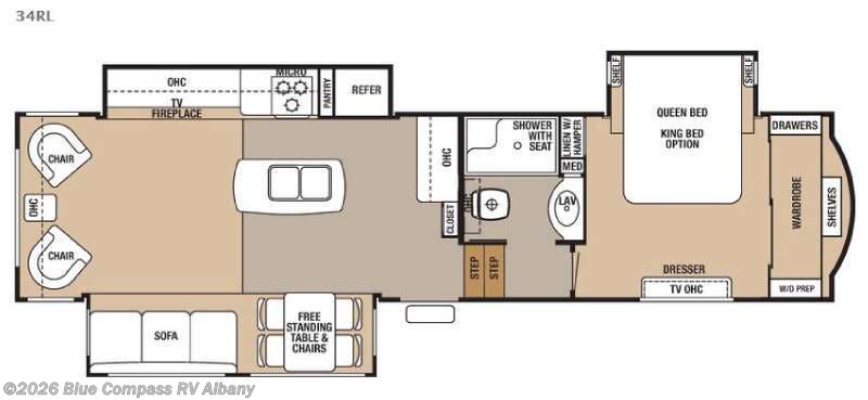 Used 2016 Forest River Cedar Creek Hathaway Edition 34RL2 available in Latham, New York
